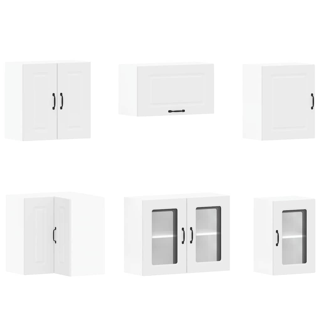vidaXL 11 Piece Kitchen Cabinet Set "Kalmar" White Engineered Wood 5