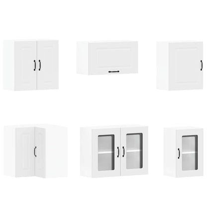 vidaXL 11 Piece Kitchen Cabinet Set "Kalmar" White Engineered Wood 5