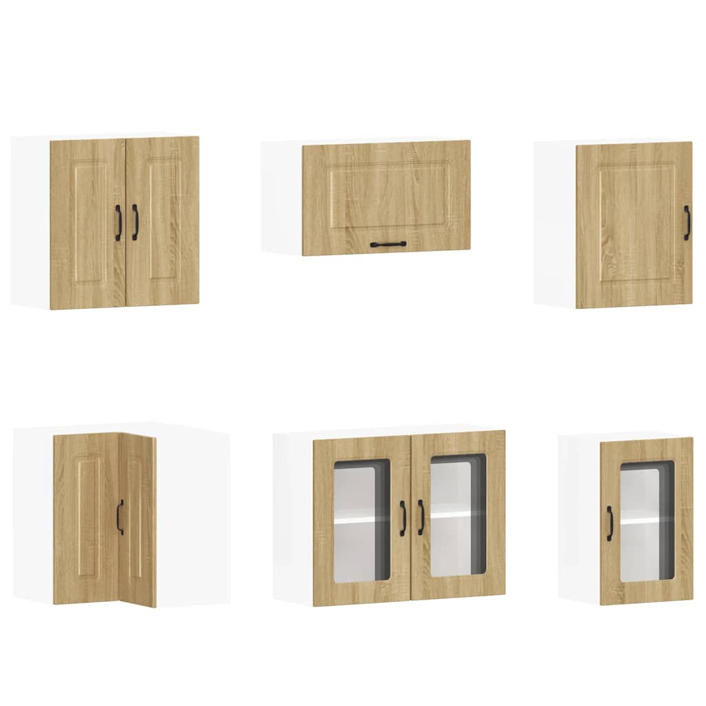 vidaXL 11 Piece Kitchen Cabinet Set "Kalmar" Sonoma Oak Engineered Wood 5