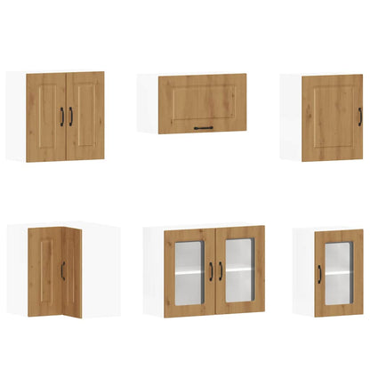 vidaXL 11 Piece Kitchen Cabinet Set "Kalmar" Artisan Oak Engineered Wood 5