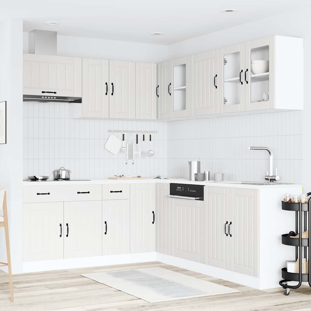 vidaXL 11 Piece Kitchen Cabinet Set "Lucca" White Engineered Wood 3