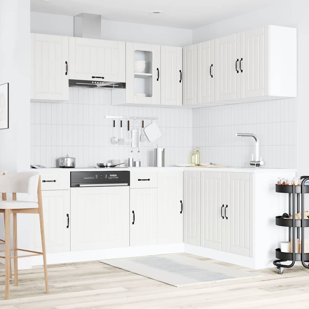 vidaXL 11 Piece Kitchen Cabinet Set "Kalmar" White Engineered Wood 3