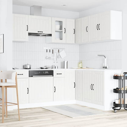 vidaXL 11 Piece Kitchen Cabinet Set "Kalmar" White Engineered Wood 3