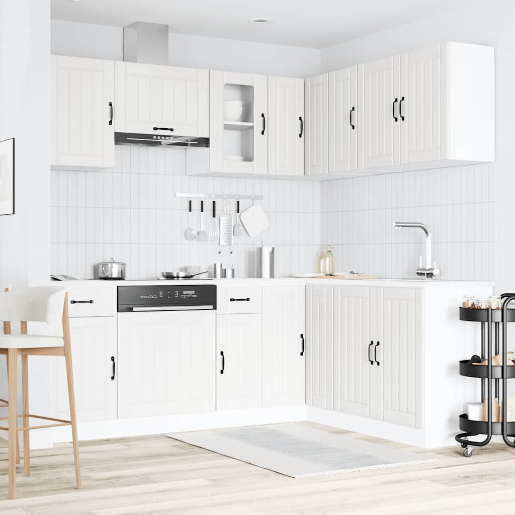 vidaXL 11 Piece Kitchen Cabinet Set "Lucca" White Engineered Wood 3