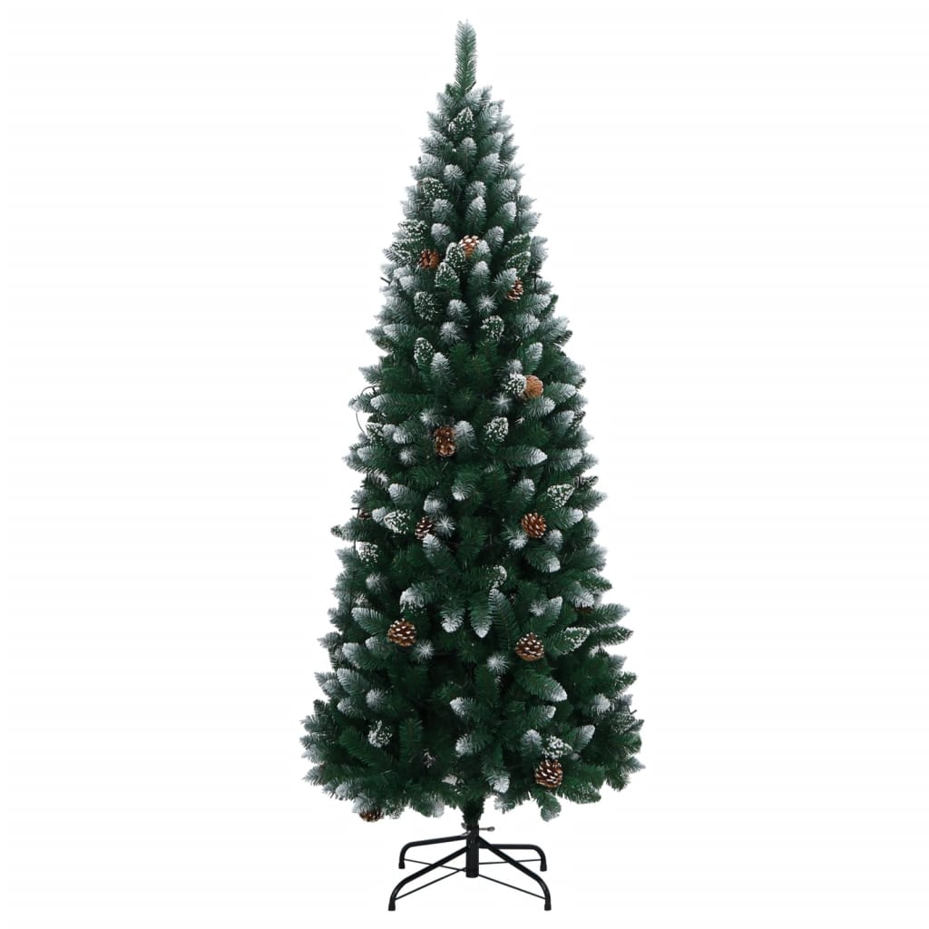 Artificial Christmas Tree Green 240 cm with LEDs