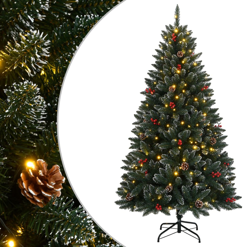 vidaXL Artificial Christmas Tree Green 210 cm