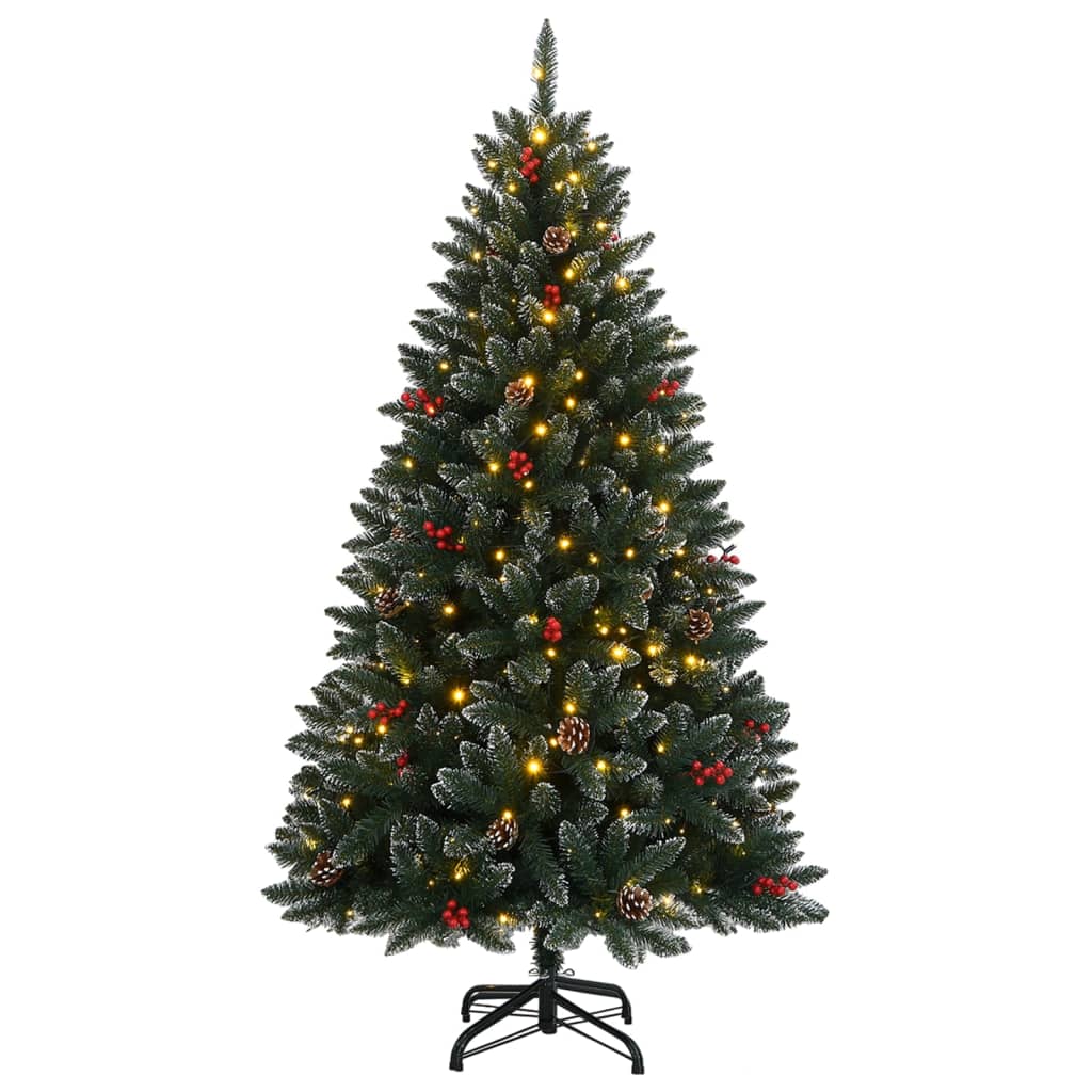 Artificial Christmas Tree Green 240 cm with LEDs