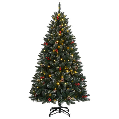 Artificial Christmas Tree Green 240 cm with LEDs
