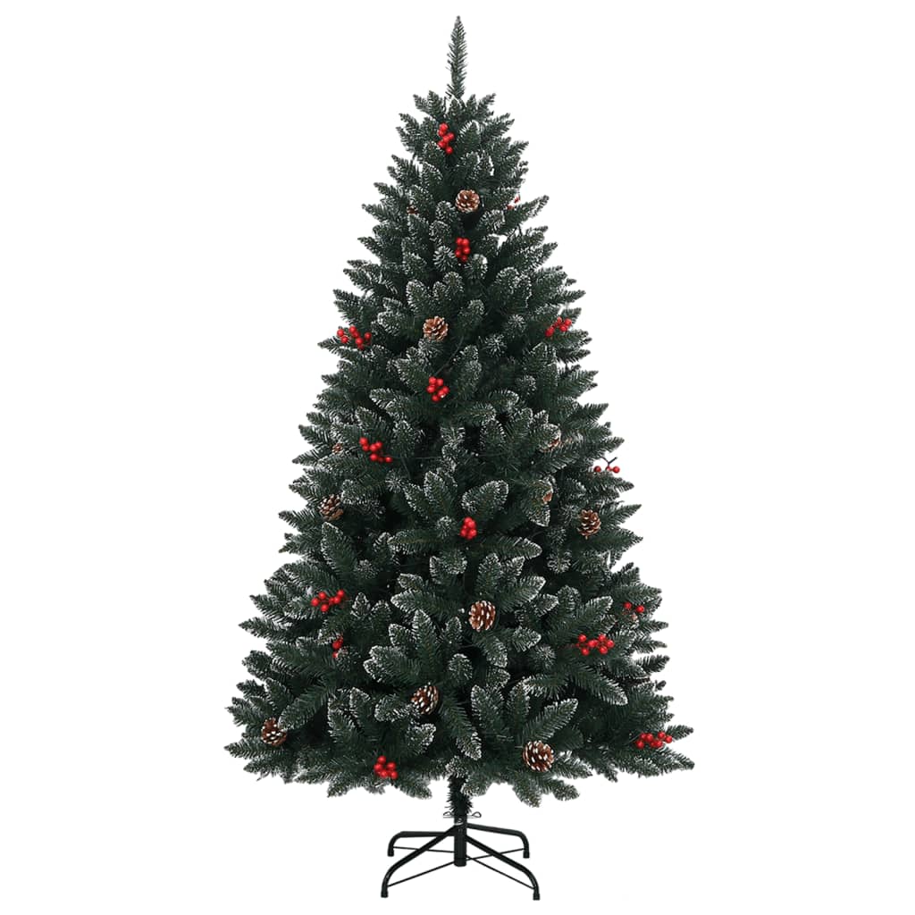 Artificial Christmas Tree Green 240 cm with LEDs