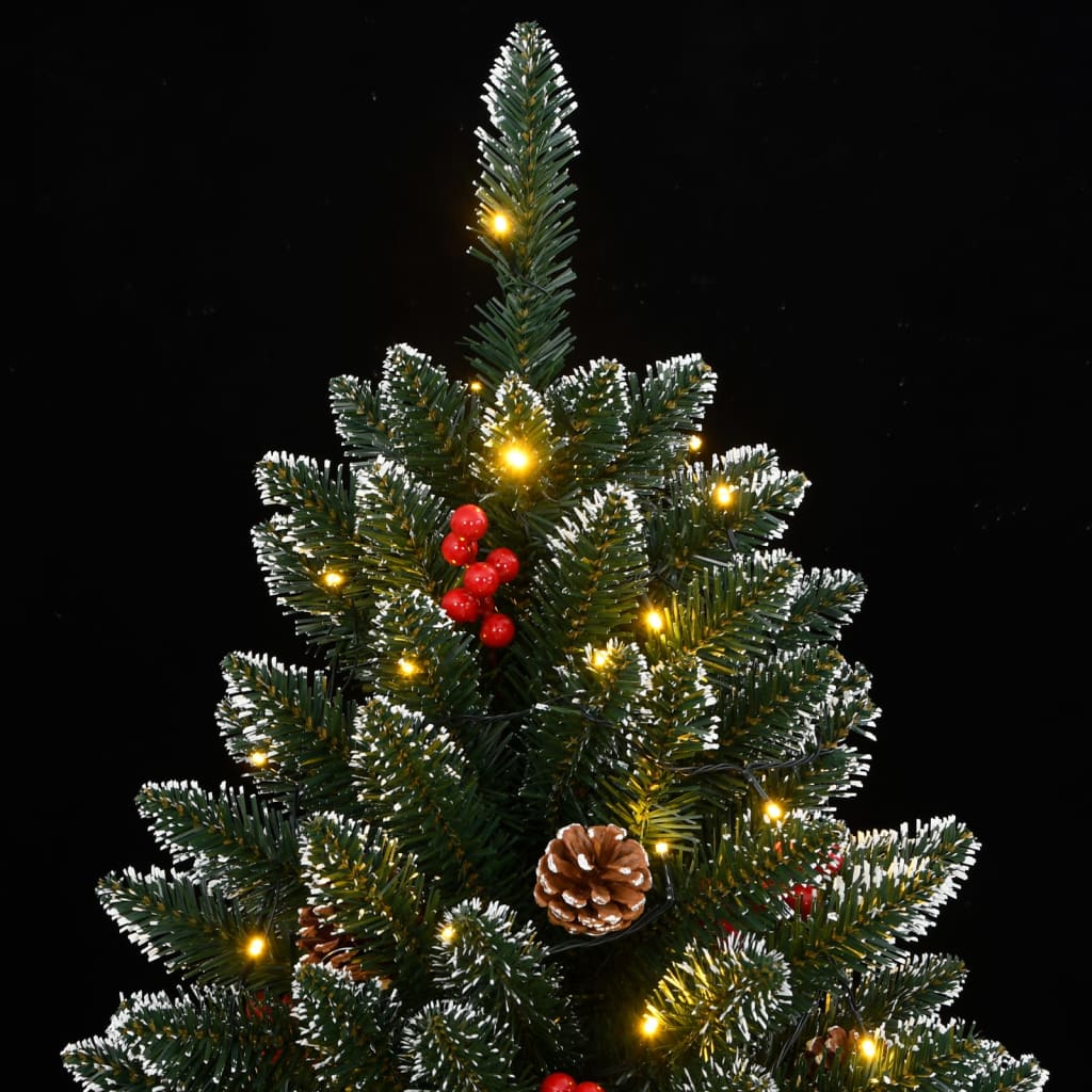 Artificial Christmas Tree Green 240 cm with LEDs