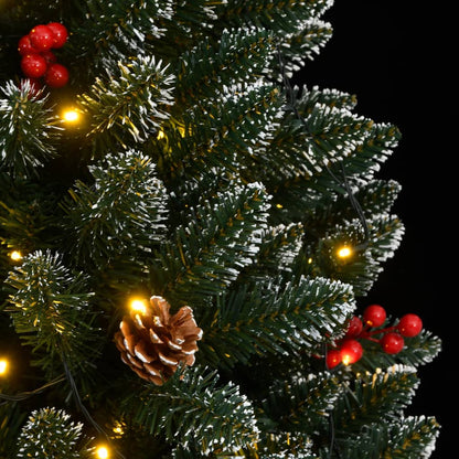 Artificial Christmas Tree Green 240 cm with LEDs