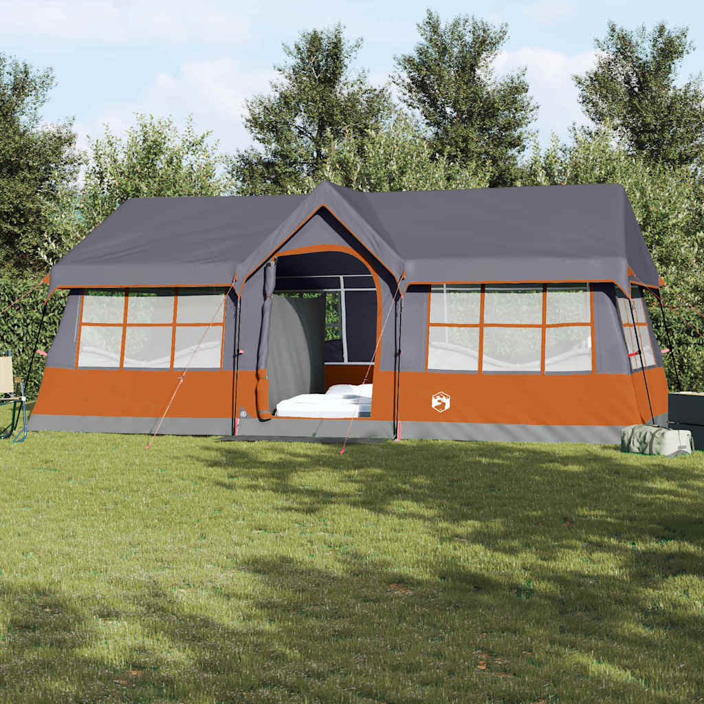 vidaXL Family Tent 622 x 295 x 238 cm Polyester and Steel 1