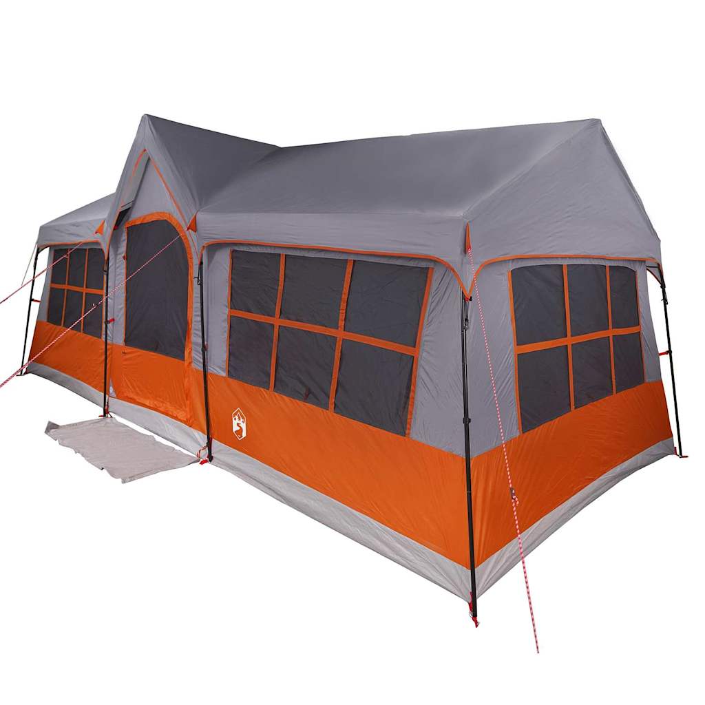 vidaXL Family Tent 622 x 295 x 238 cm Polyester and Steel 2