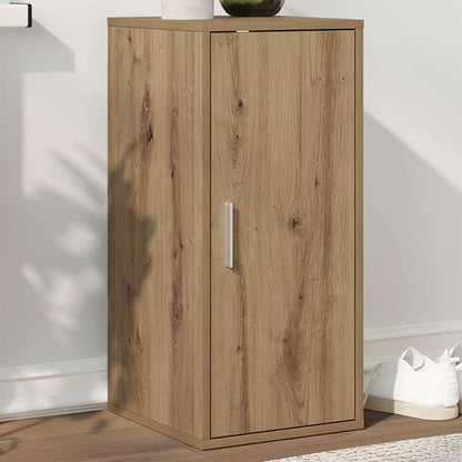 Shoe Cabinet 32x35x70 cm Engineered Wood Artisan oak Shoe cabinet with door