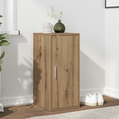 Shoe Cabinet 32x35x70 cm Engineered Wood Artisan oak Shoe cabinet with door