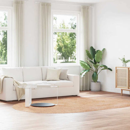 Shaggy Rug High Pile NAVARRA Polyester Beige 300 x 200 cm
