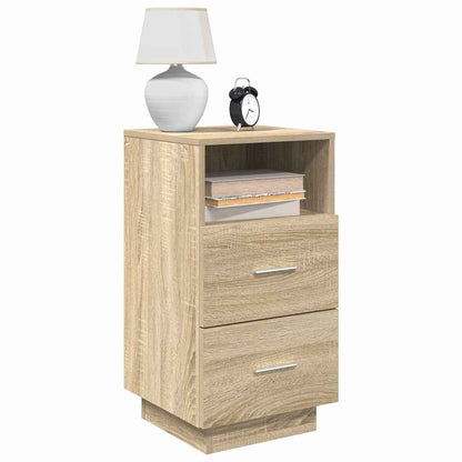 Bedside Cabinets with Drawers 36x36x68 cm Sonoma oak 1