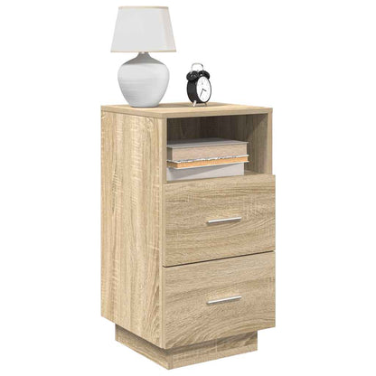 Bedside Cabinets with Drawers 36x36x68 cm Sonoma oak 2