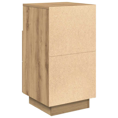 Bedside Cabinets with Drawers 36x36x68 cm Artisan oak 1