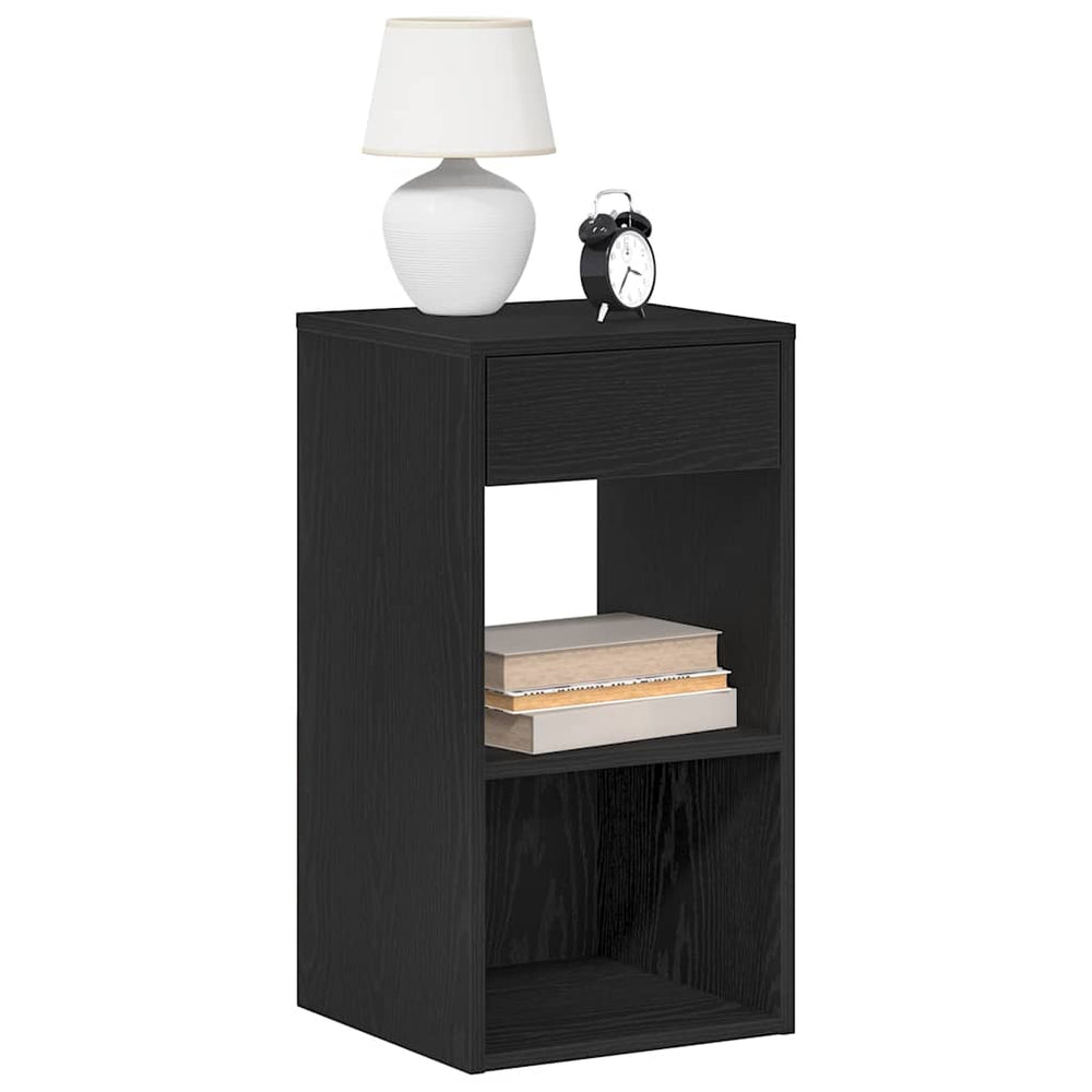 vidaXL Bedside Cabinet with Drawer 35x34x66.5 cm