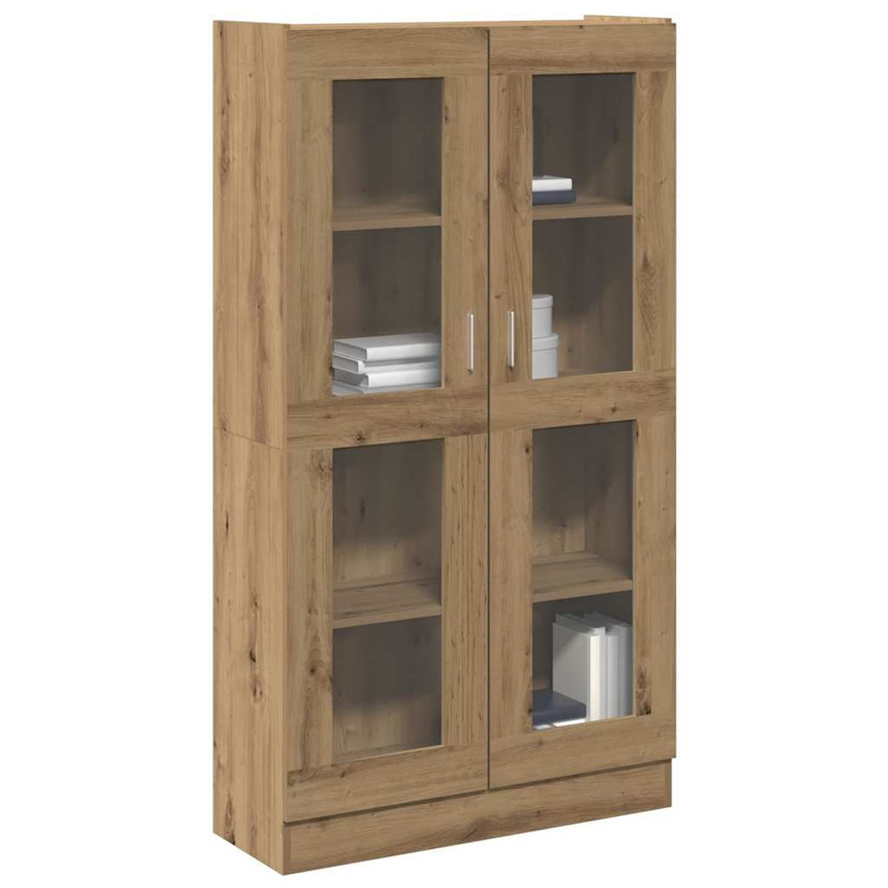 vidaXL Vitrine Cabinet 82.5x30.5x150 cm Engineered Wood