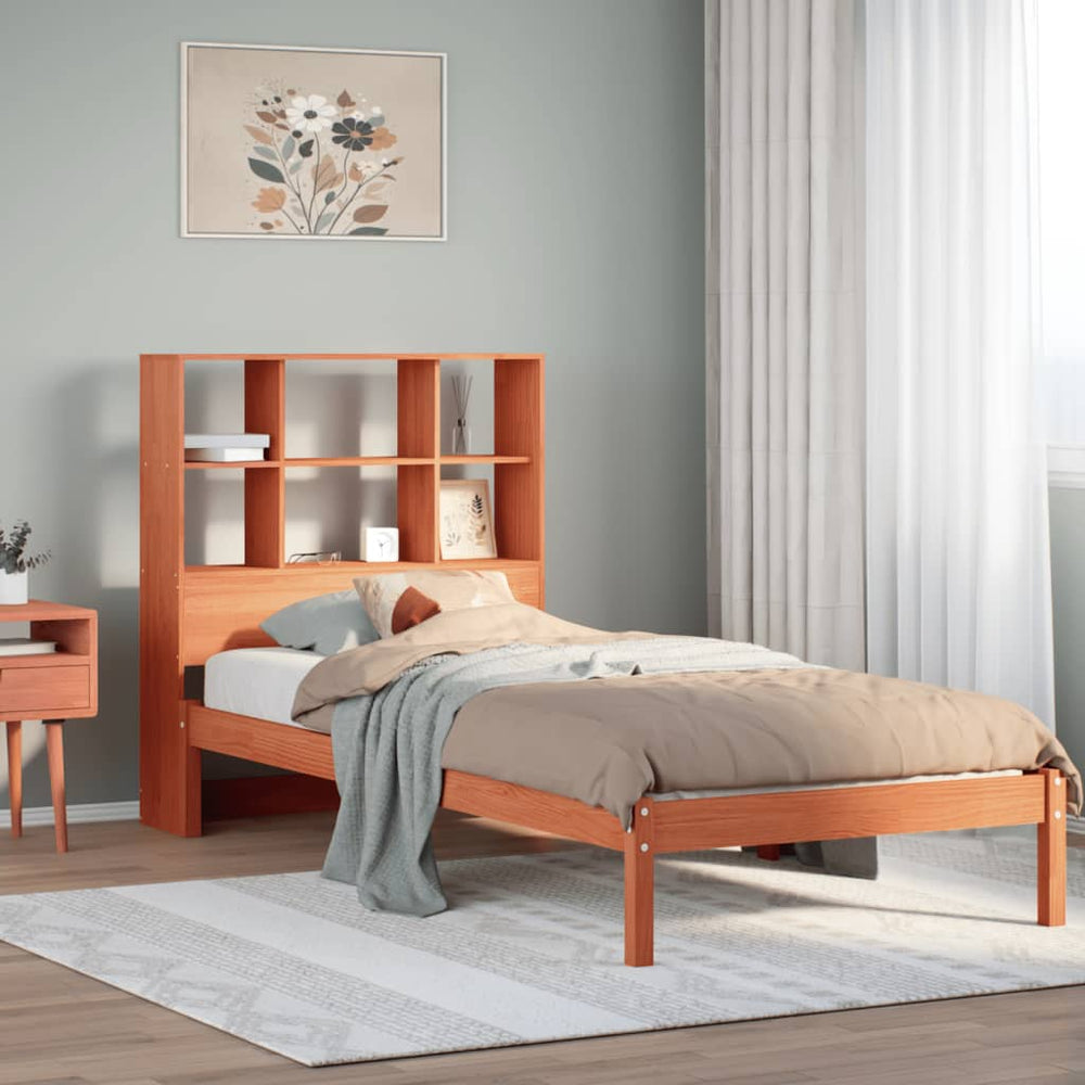 vidaXL Bookcase Bed without Mattress