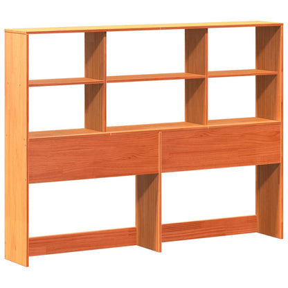 Bookcase Bed without Mattress Wax brown 150 cm 200 cm