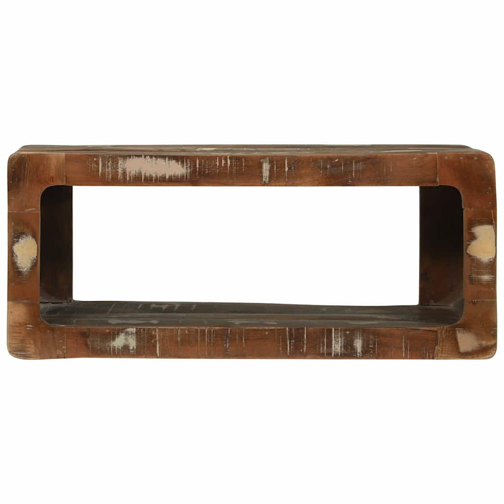 TV Cabinet Multicolour Solid Reclaim wood 60 x 30 x 25 cm