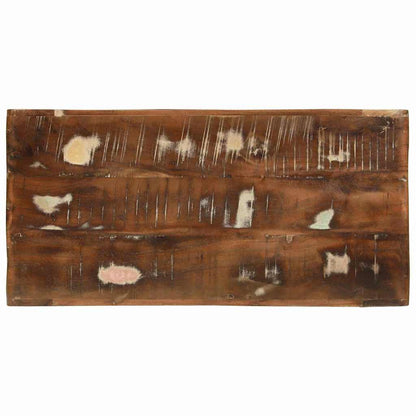 TV Cabinet Multicolour Solid Reclaim wood 60 x 30 x 25 cm