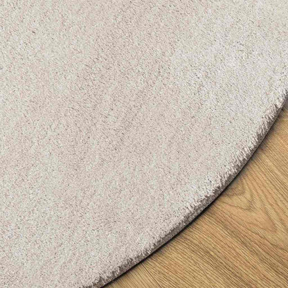 Carpet HUARTE 120 x 170 cm Polyester Oval-raindrop Sand