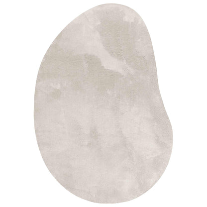 Carpet HUARTE 120 x 170 cm Polyester Oval-raindrop Sand