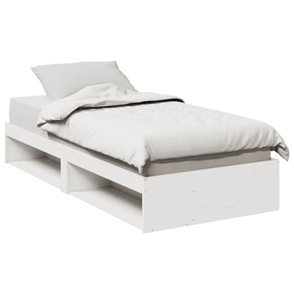 Day Bed without Mattress Solid Wood Pine White 80 cm 200 cm