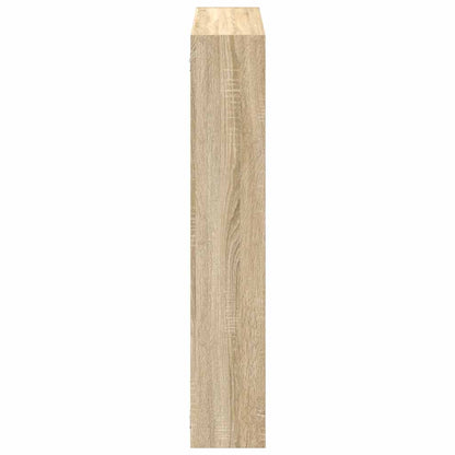 Wall Cube Shelf 12 Compartments Engineered Wood Sonoma oak