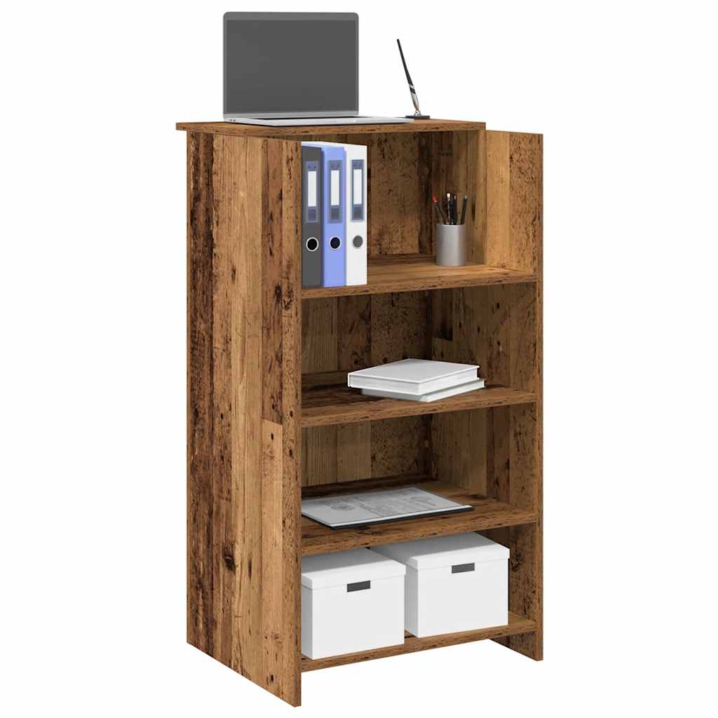 Reception Desk 55x50x103,5 cm Engineered Wood Old wood 55 x 50 x 103.5 cm