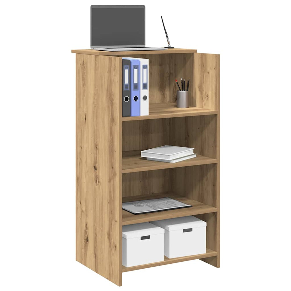 vidaXL Reception Desk 55x50x103.5 cm Engineered Wood