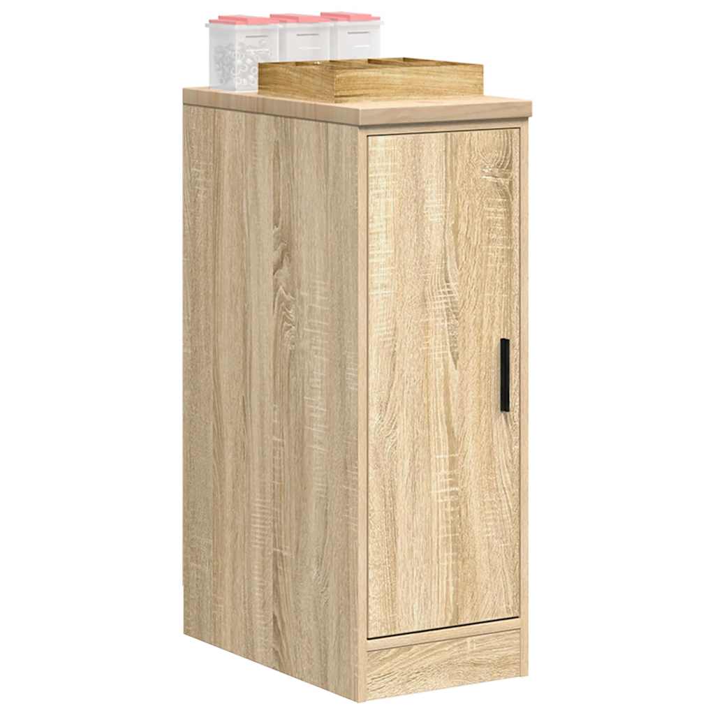 Garage Storage Cabinet Solid Wood Pine 30 x 51 x 85 cm 1 Wood Door Sonoma oak
