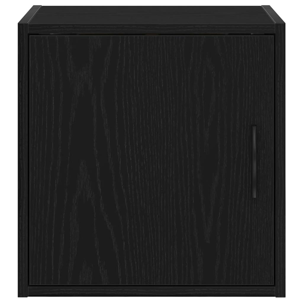 Garage Wall Cabinets Engineered Wood 2 pcs 40 x 30 x 41 cm Black