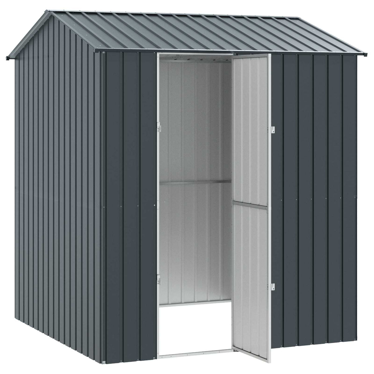 vidaXL Bird Cage Anthracite 215 x 210 x 247 cm 3
