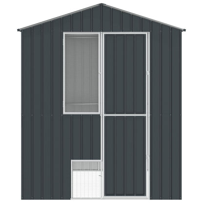 vidaXL Bird Cage Anthracite 215 x 210 x 247 cm 5