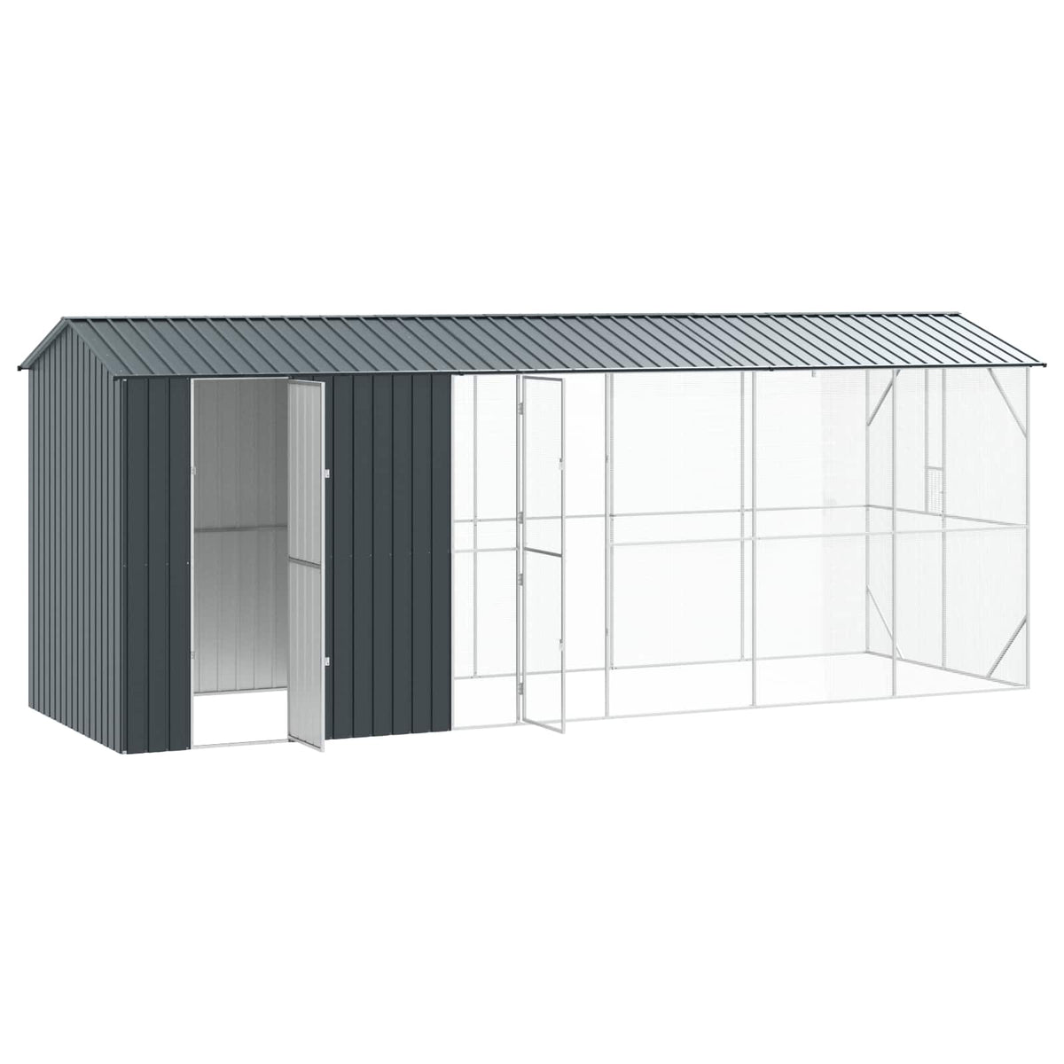 Bird Cage Anthracite 844 x 103 x 142 cm 210 cm 640 cm