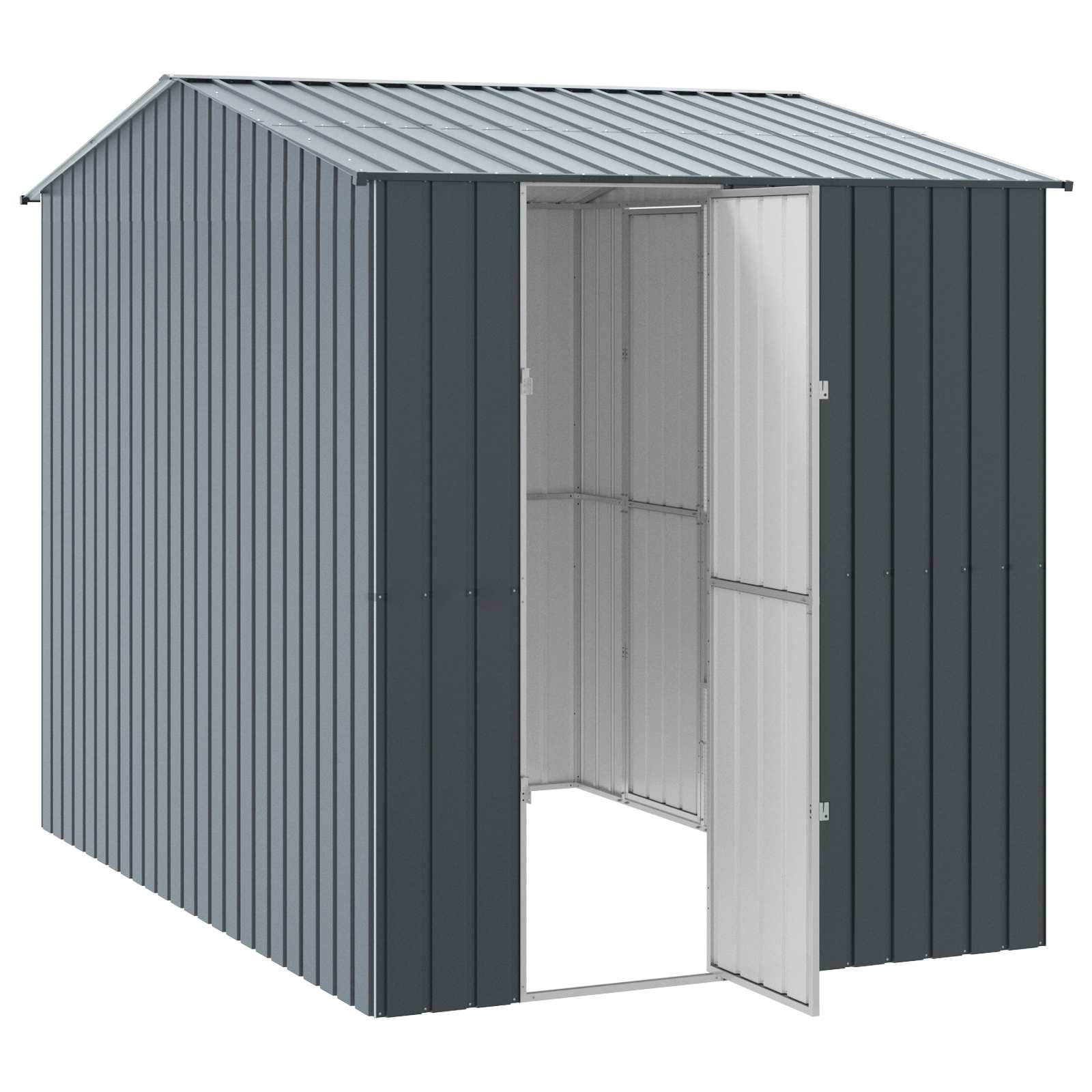 vidaXL Bird Cage Anthracite 215 x 310 x 247 cm 2