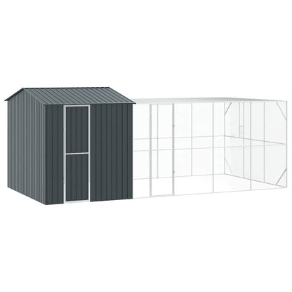 Bird Cage Anthracite 619 x 111 x 142 cm Galvanised Steel 310 cm 619 cm
