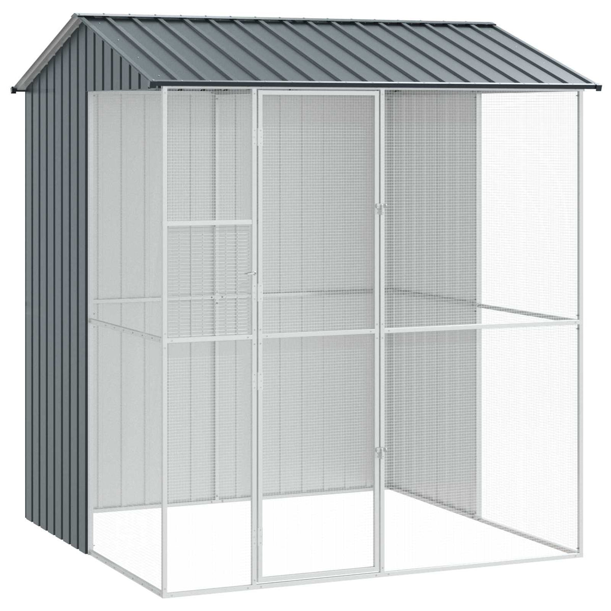 Bird Cage 215 x 110 x 247 cm Anthracite 210 cm