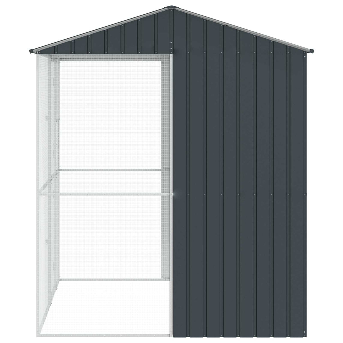 Bird Cage 215 x 110 x 247 cm Anthracite 210 cm