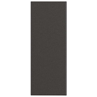 Doormat Stripe Black and Grey 300 cm