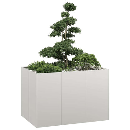 Planter Steel Depth 80 cm Height 80 cm Stainless steel 120 cm