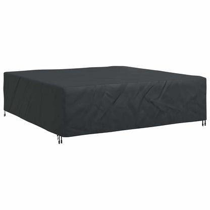 Furniture Cover Plain Black 600D 600D Oxford Fabric 275 cm 275 cm