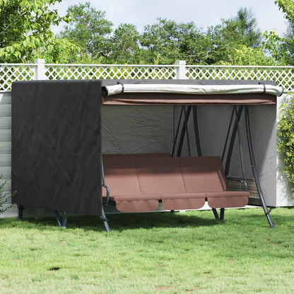 Outdoor Swing Cover Black 600D Oxford Fbric 420D Oxford fabric
