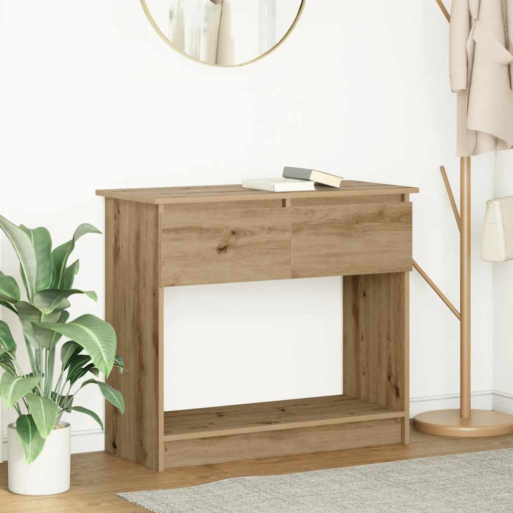 vidaXL Console Table with Drawers 85.5x38.5x74.5 cm