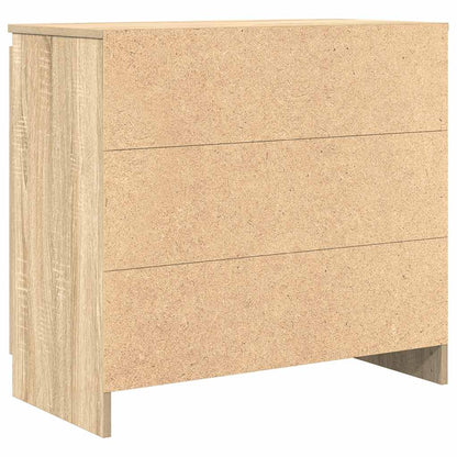 Sideboard with Drawer 71x35x65 cm Engineered Wood Sonoma oak
